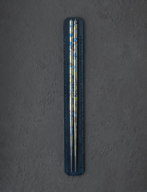 A Combination of Makers Chopsticks TiStix Nebula & Case Gift Set