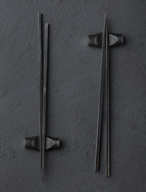 Alex Pole - United Kingdom Chopsticks Forged Slimline Chopsticks + Rest