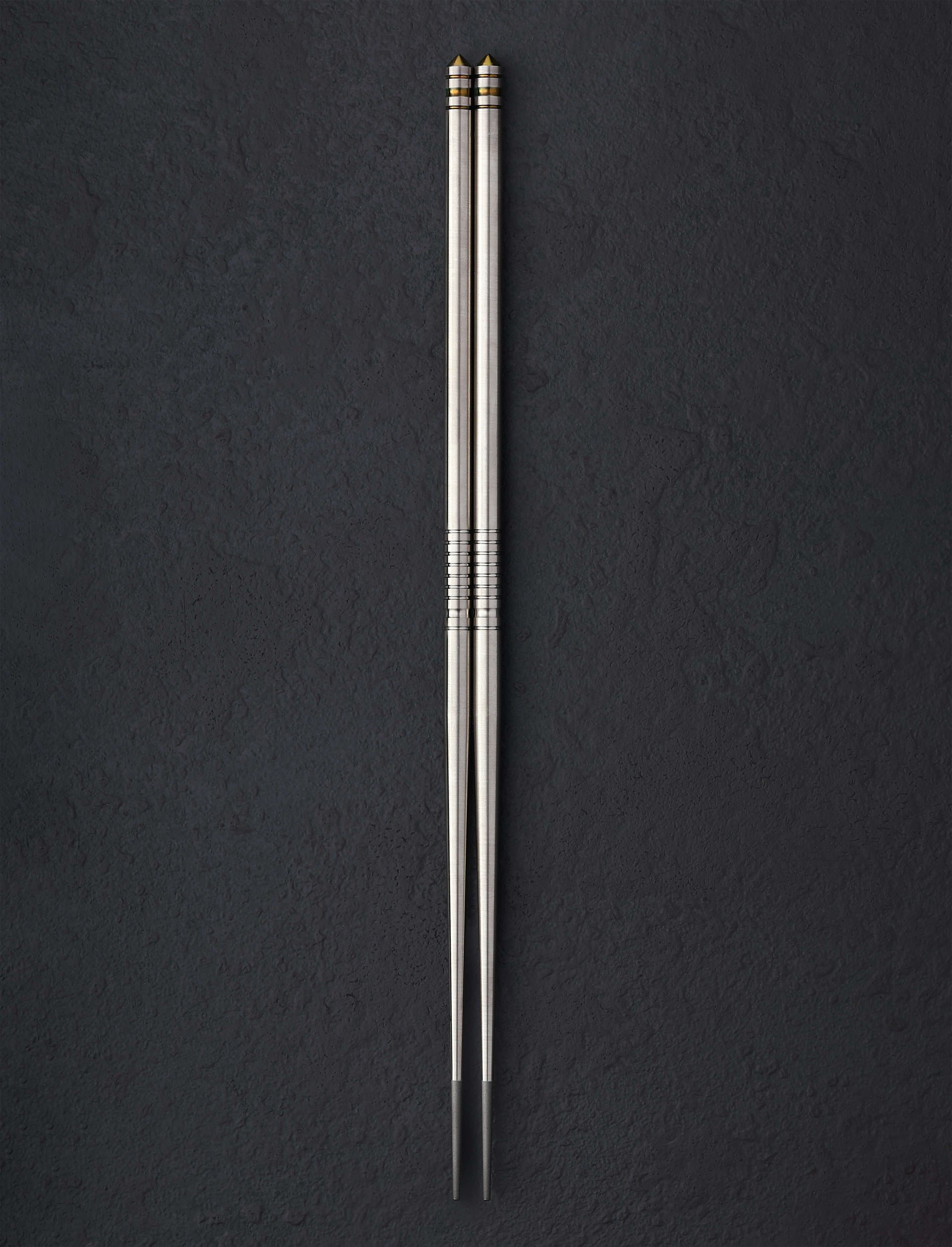 Eatingtools + Alan Folts Chopsticks Bronze TiStix Titanium Chopsticks