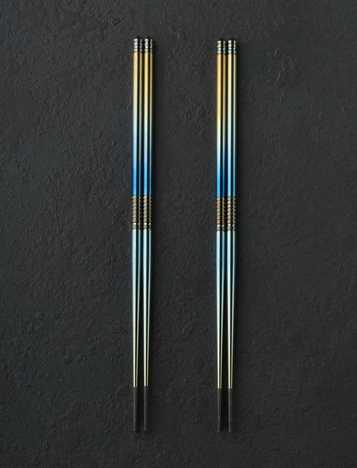 Eatingtools + Alan Folts Chopsticks Design One TiStix Two-of-a-Kind Sets