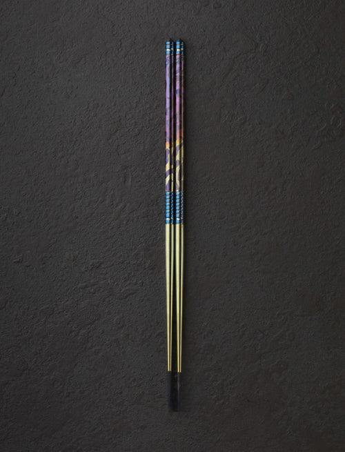 Eatingtools + Alan Folts Chopsticks Design Two TiStix One-of-a-Kind Chopsticks