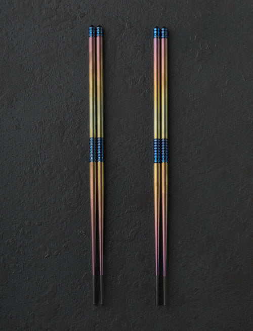Eatingtools + Alan Folts Chopsticks Design Two TiStix Two-of-a-Kind Sets