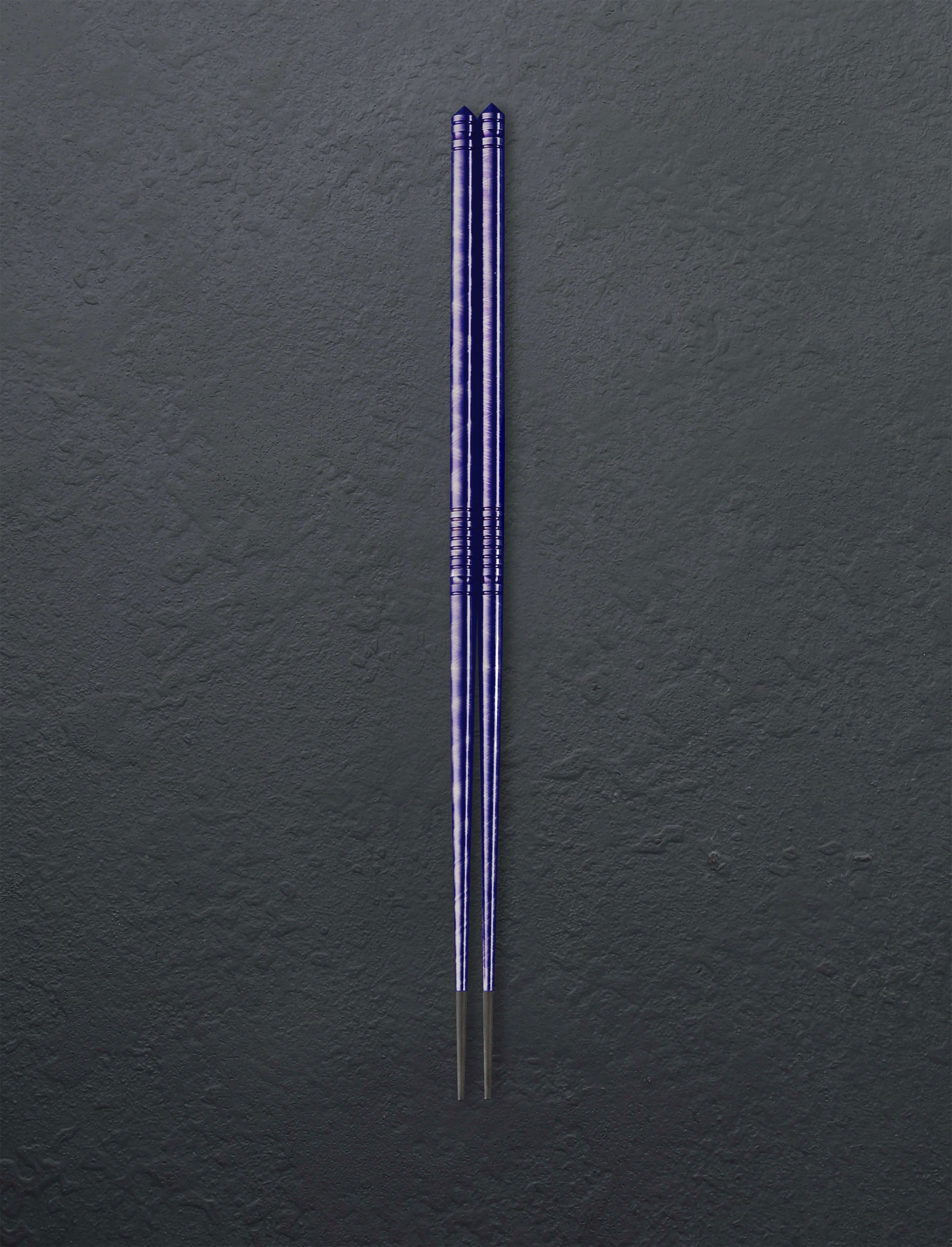 Eatingtools + Alan Folts Chopsticks Purple Tornado TiStix Storm Titanium Chopsticks