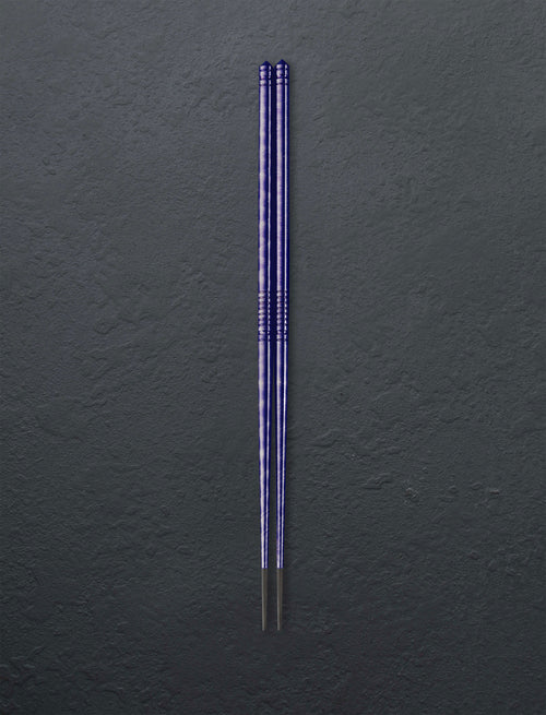 Eatingtools + Alan Folts Chopsticks Purple Tornado TiStix Storm Titanium Chopsticks