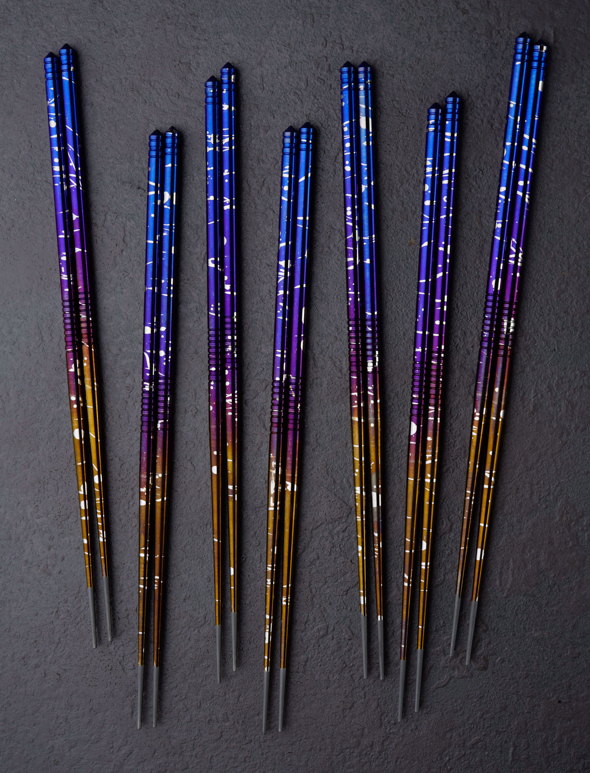 Eatingtools + Alan Folts Chopsticks TiStix Aurora Chopsticks