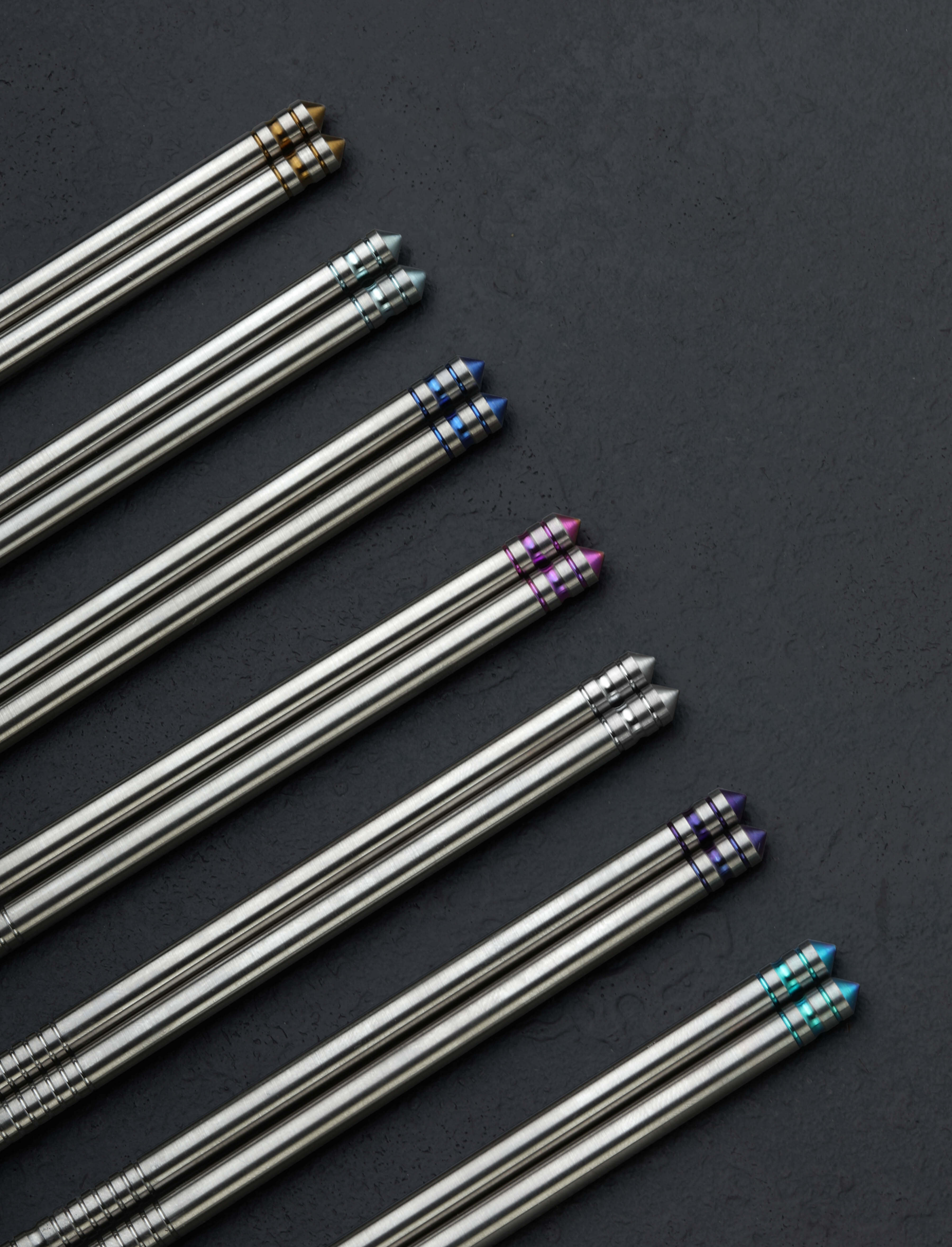 箸　チタン製　99.5% Pure Titanium Chopsticks Amazon.com: Pure Titanium Chopsticks 1 Pair with Carry Case, 9