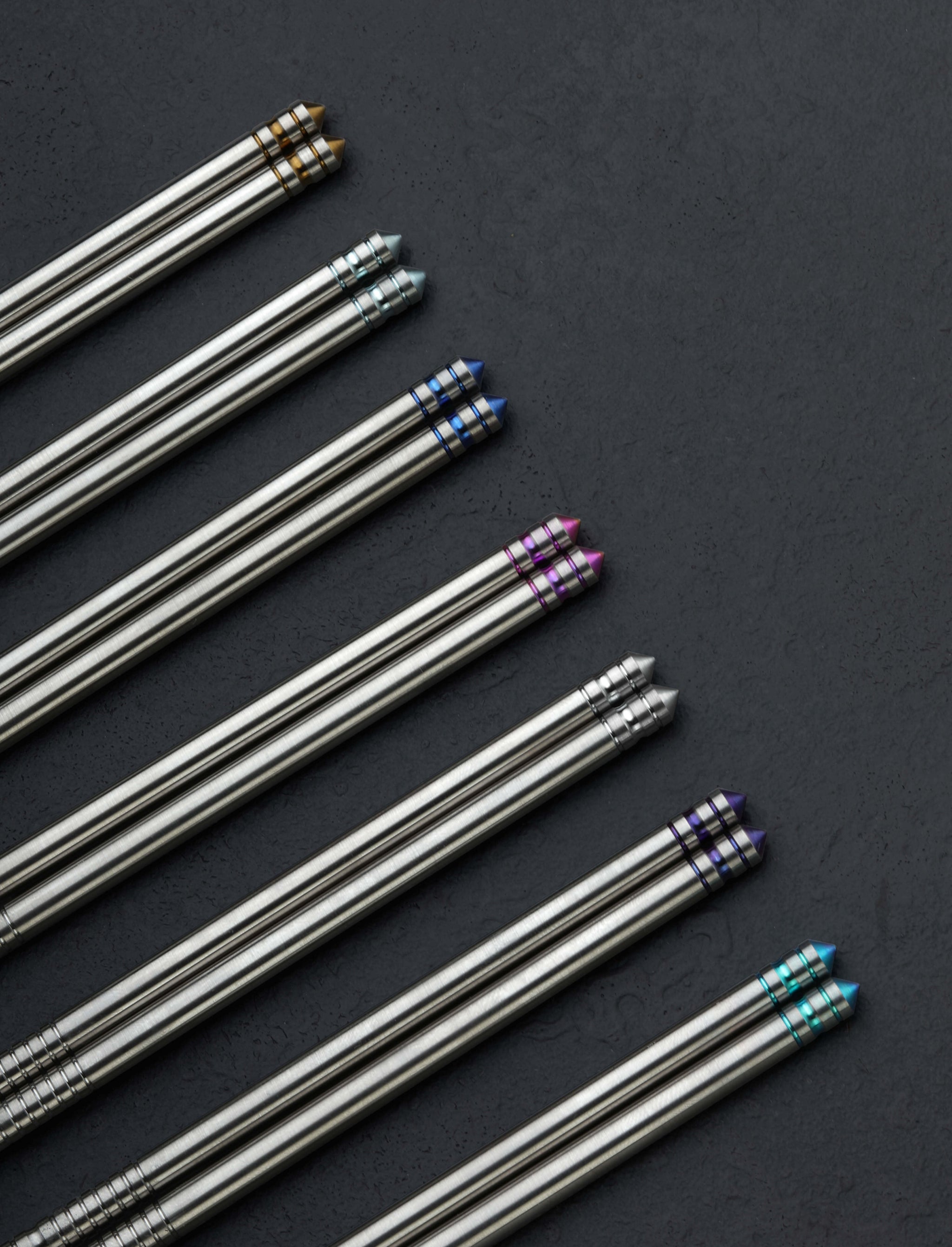 Eatingtools + Alan Folts Chopsticks TiStix Titanium Chopsticks