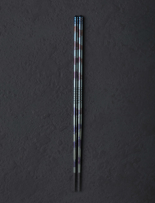 Eatingtools + Si Golraine Chopsticks Design Eight TiStix One-of-a-Kind Chopsticks