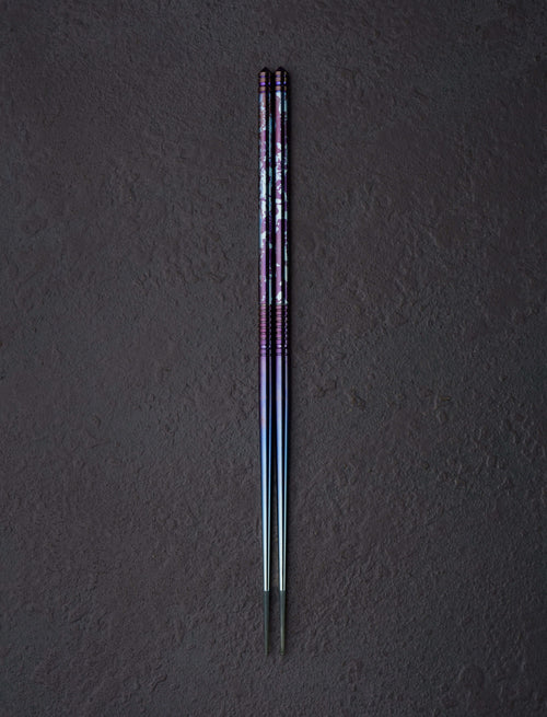 Eatingtools + Si Golraine Chopsticks Design Eight TiStix One-of-a-Kind Chopsticks