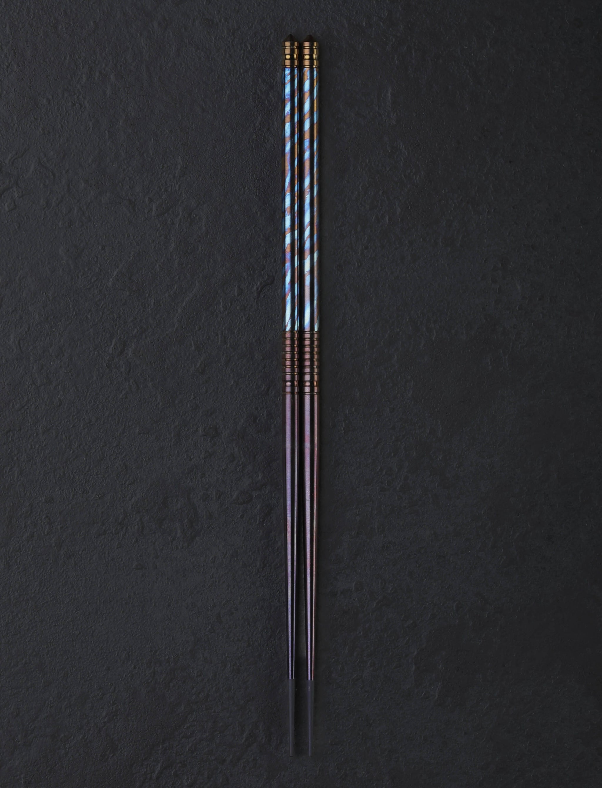 Eatingtools + Si Golraine Chopsticks Design Five TiStix One-of-a-Kind Chopsticks
