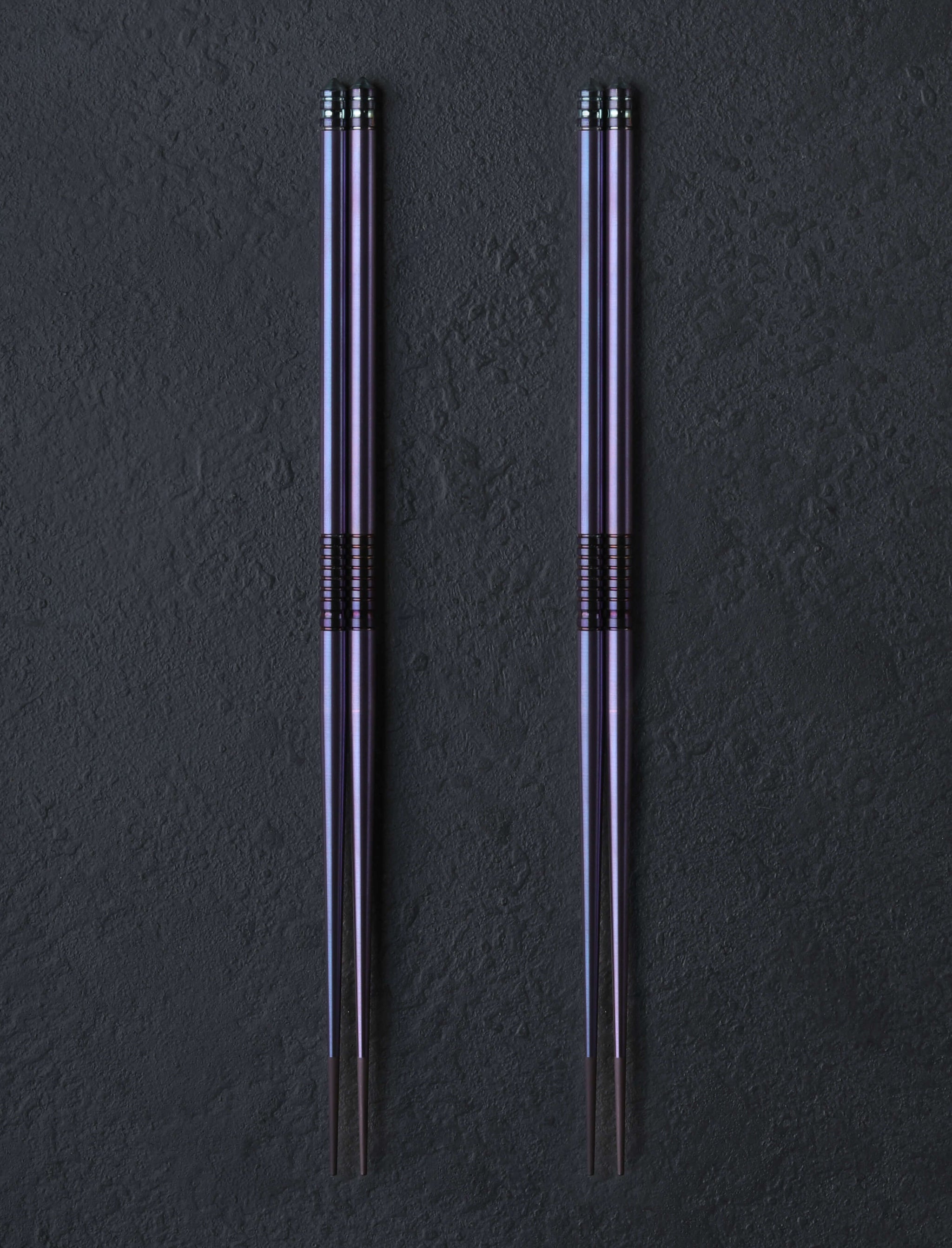 Eatingtools + Si Golraine Chopsticks Design Five TiStix Two-of-a-Kind Sets