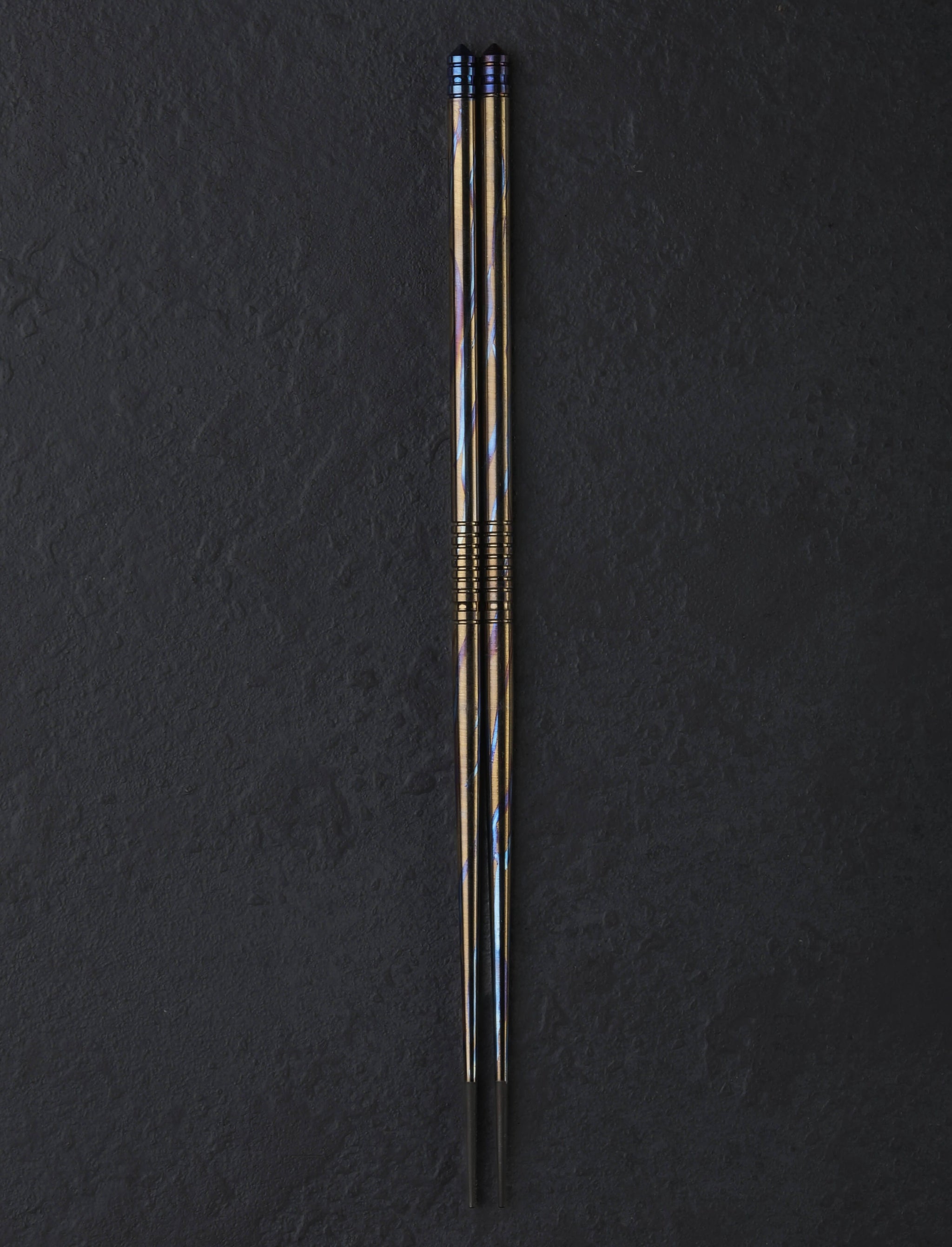 Eatingtools + Si Golraine Chopsticks Design Four TiStix One-of-a-Kind Chopsticks