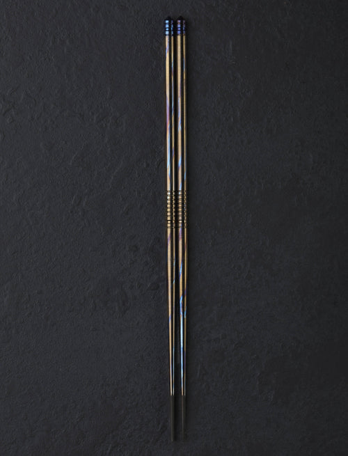 Eatingtools + Si Golraine Chopsticks Design Four TiStix One-of-a-Kind Chopsticks