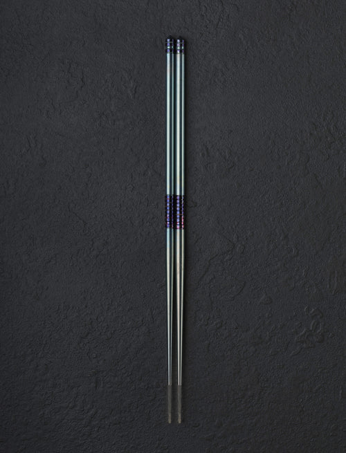 Eatingtools + Si Golraine Chopsticks Design Four TiStix One-of-a-Kind Chopsticks
