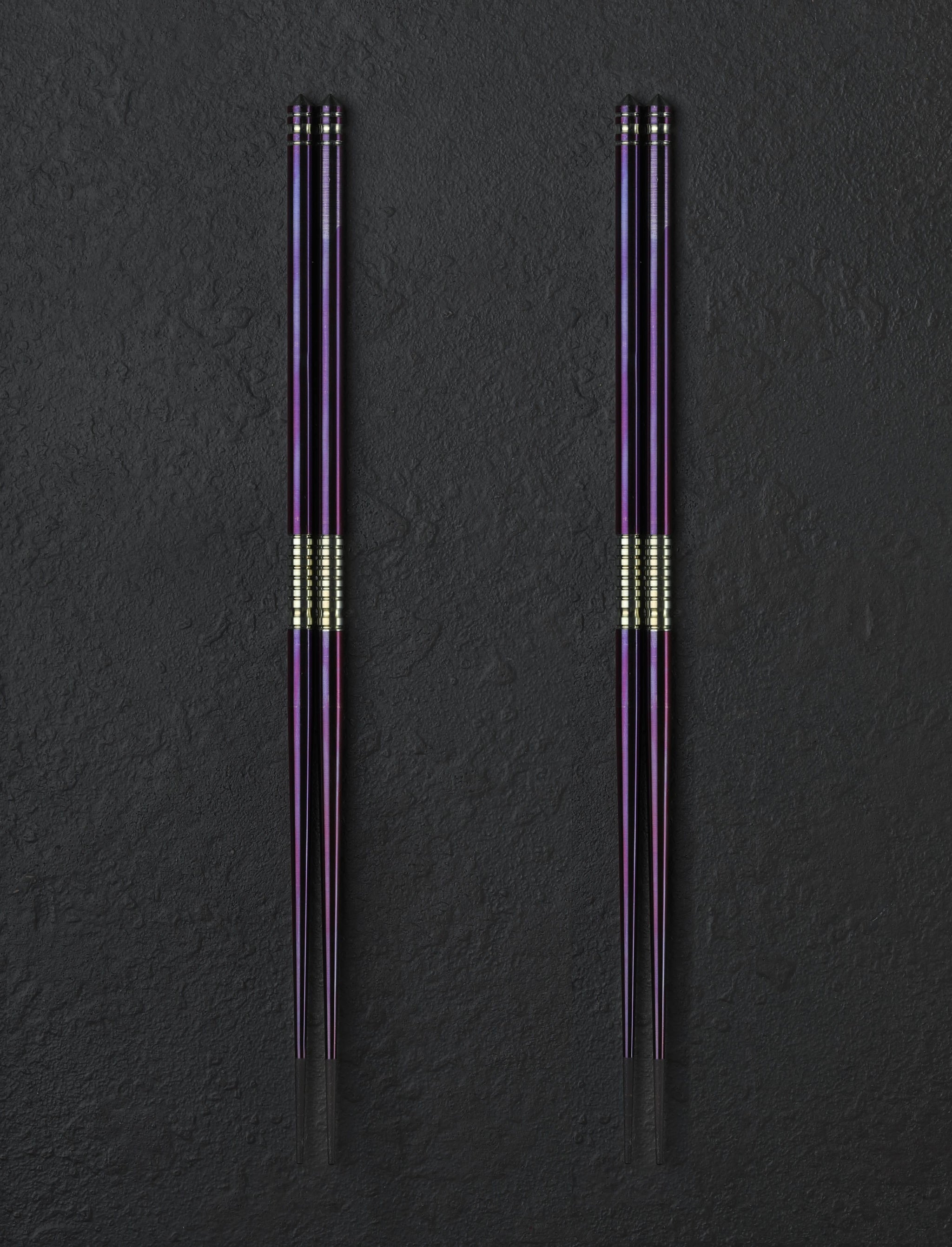 Eatingtools + Si Golraine Chopsticks Design Four TiStix Two-of-a-Kind Sets