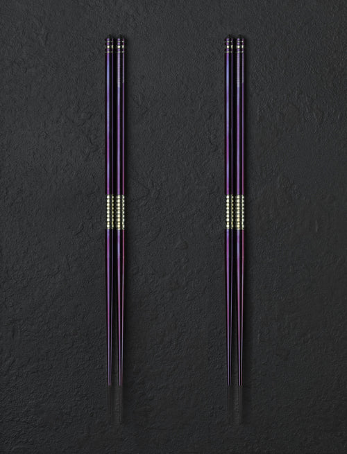 Eatingtools + Si Golraine Chopsticks Design Four TiStix Two-of-a-Kind Sets