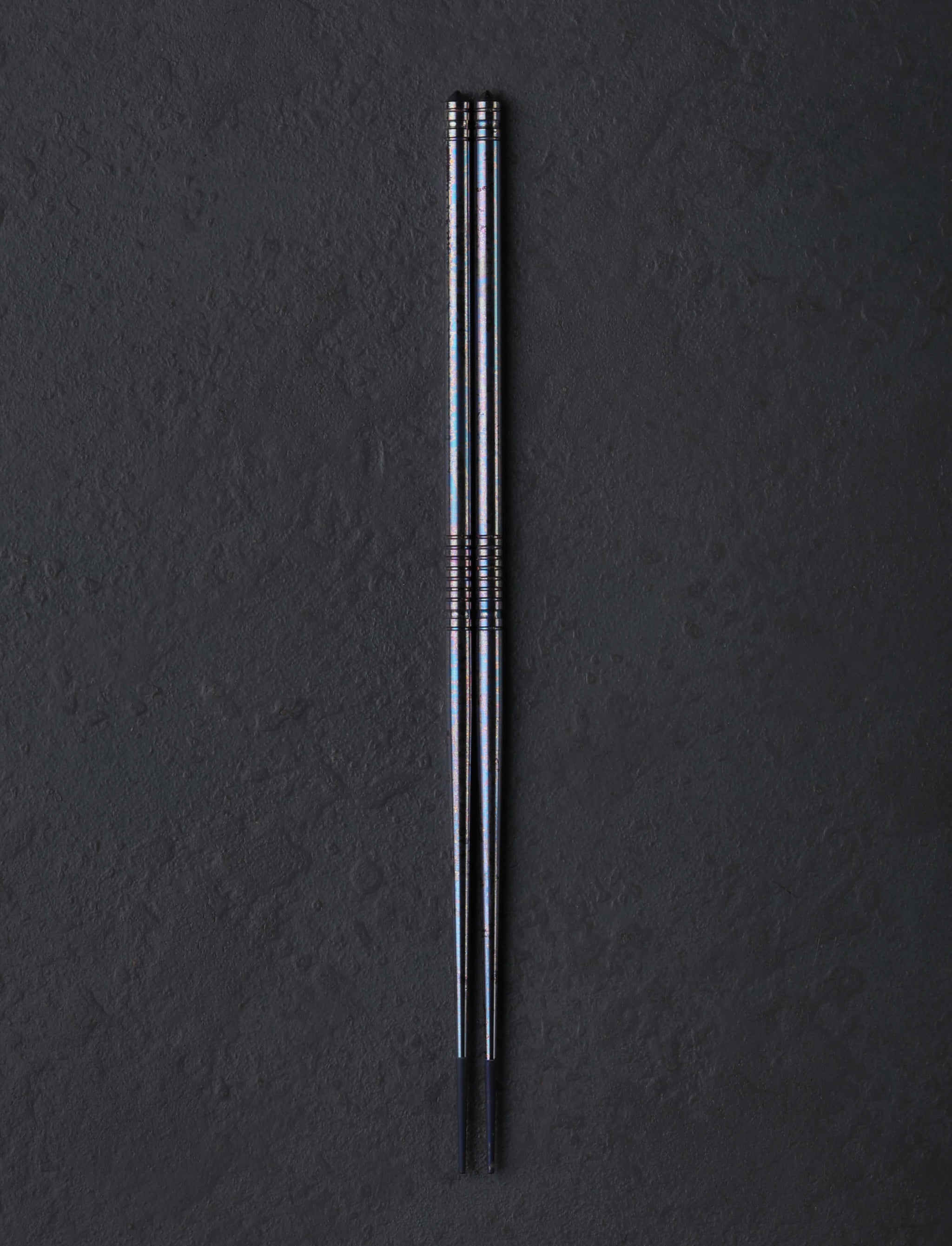 Eatingtools + Si Golraine Chopsticks Design One TiStix One-of-a-Kind Chopsticks
