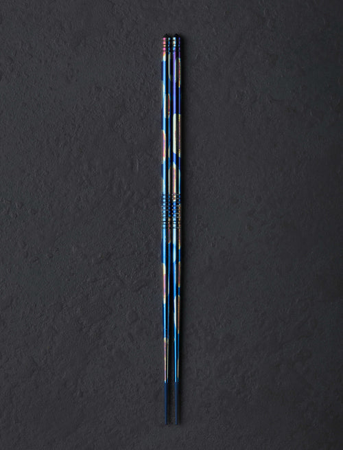 Eatingtools + Si Golraine Chopsticks Design One TiStix One-of-a-Kind Chopsticks