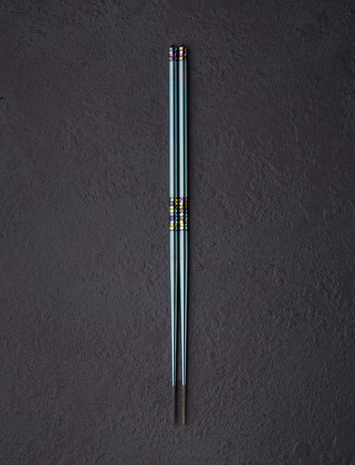 Eatingtools + Si Golraine Chopsticks Design Six TiStix One-of-a-Kind Chopsticks