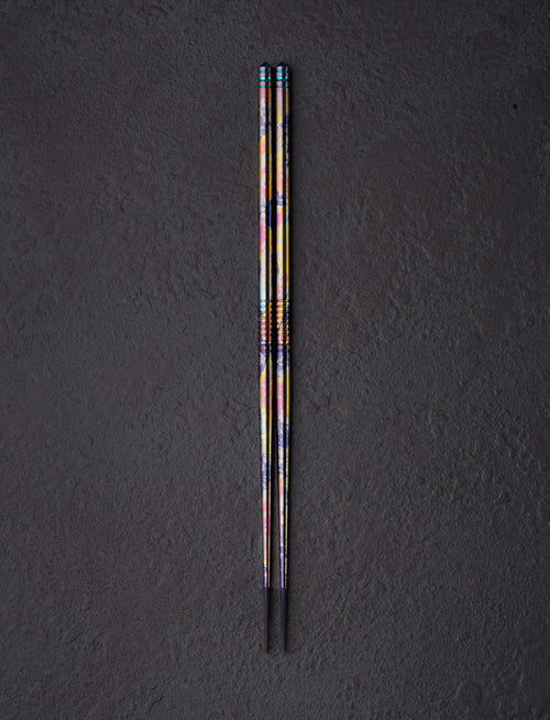 Eatingtools + Si Golraine Chopsticks Design Three TiStix One-of-a-Kind Chopsticks