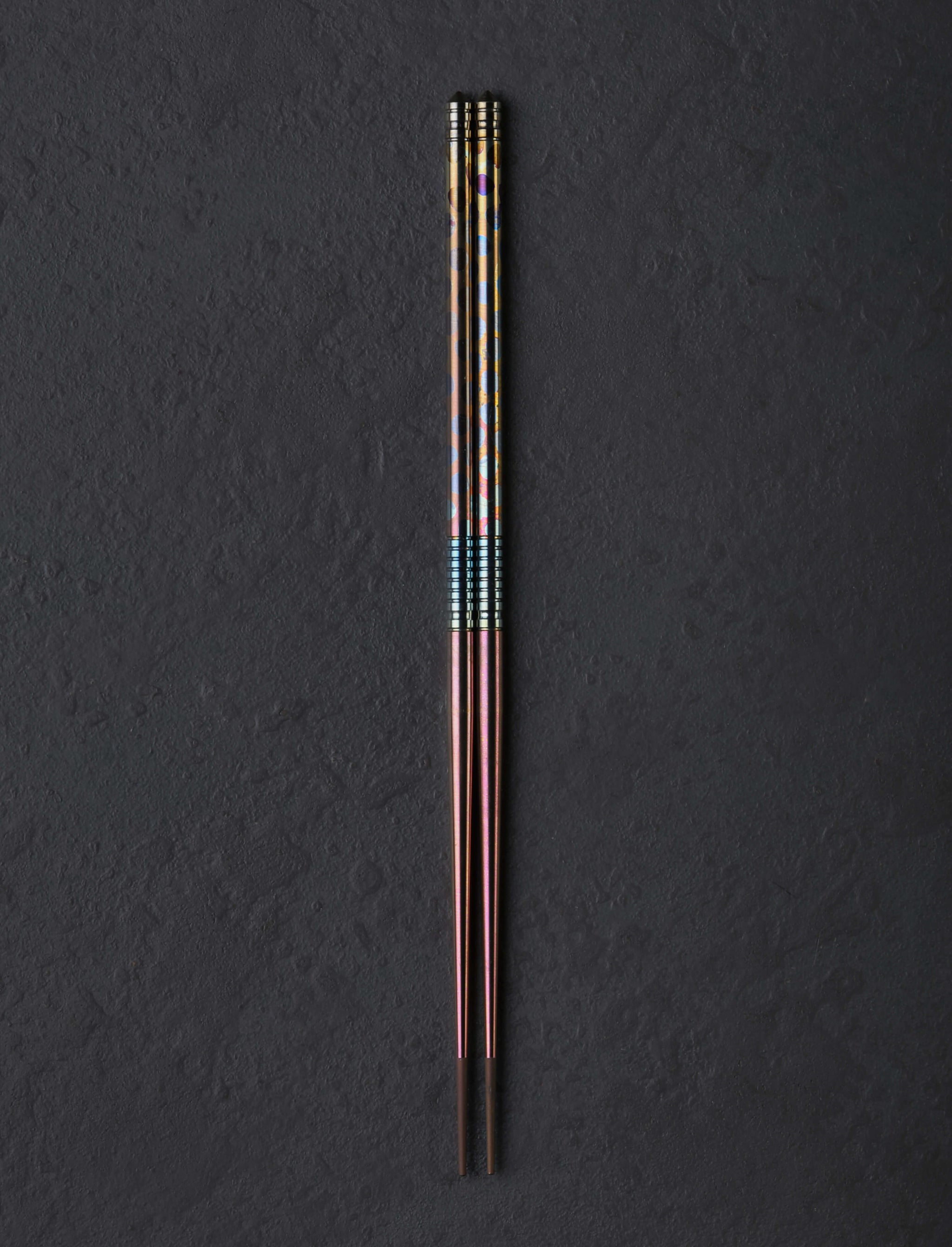 Eatingtools + Si Golraine Chopsticks Design Two TiStix One-of-a-Kind Chopsticks
