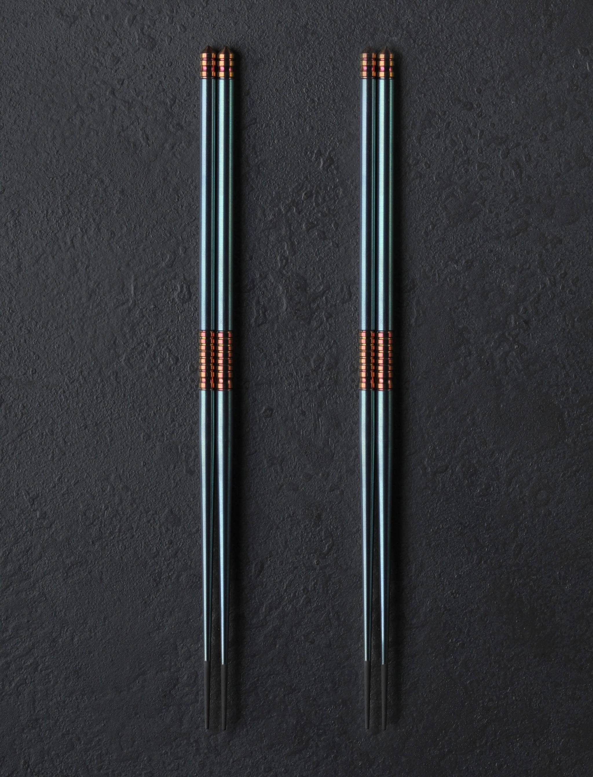 Eatingtools + Si Golraine Chopsticks Design Two TiStix Two-of-a-Kind Sets