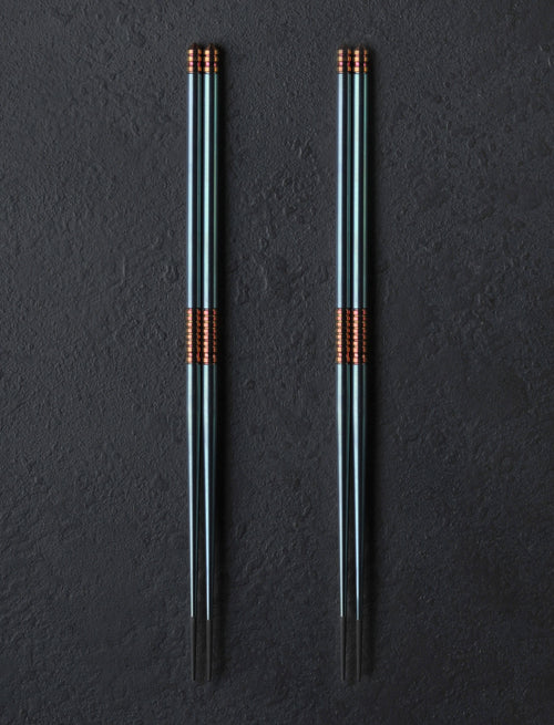 Eatingtools + Si Golraine Chopsticks Design Two TiStix Two-of-a-Kind Sets