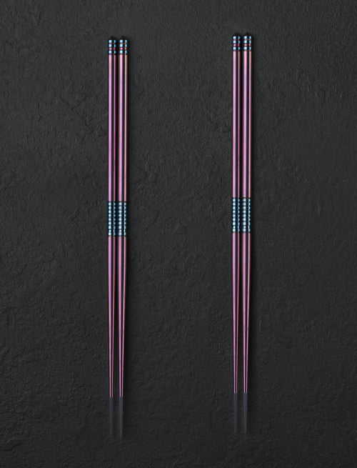 Eatingtools + Si Golraine Chopsticks Design Two TiStix Two-of-a-Kind Sets