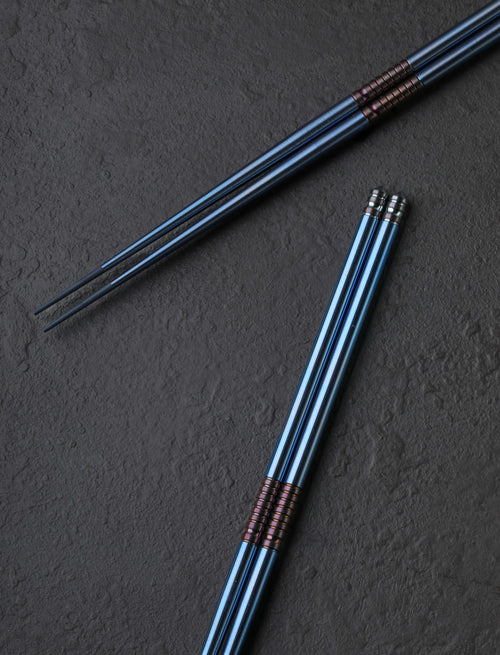 Eatingtools + Si Golraine Chopsticks TiStix Two-of-a-Kind Sets
