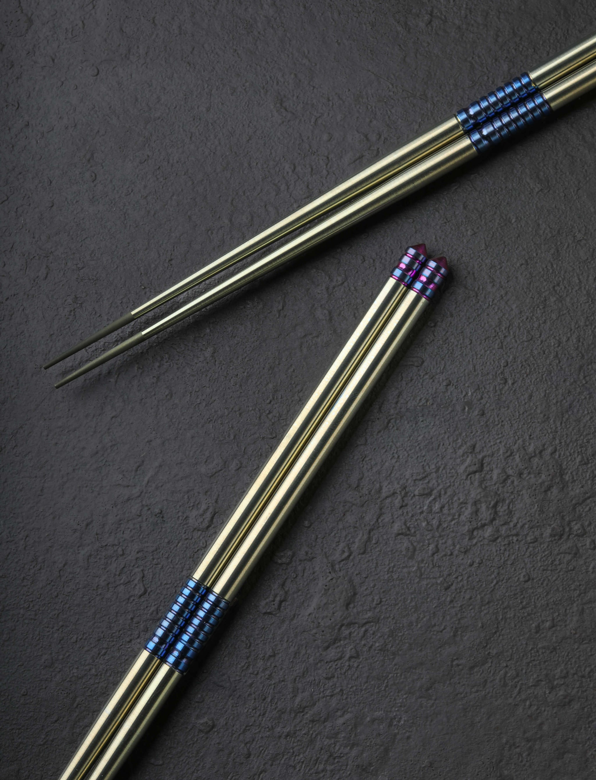 Eatingtools + Si Golraine Chopsticks TiStix Two-of-a-Kind Sets