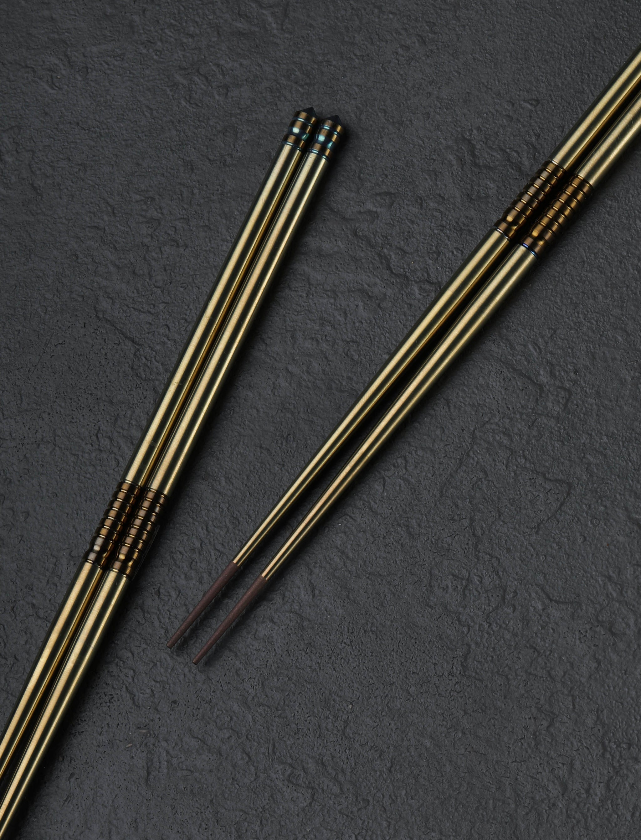 Eatingtools + Si Golraine Chopsticks TiStix Two-of-a-Kind Sets