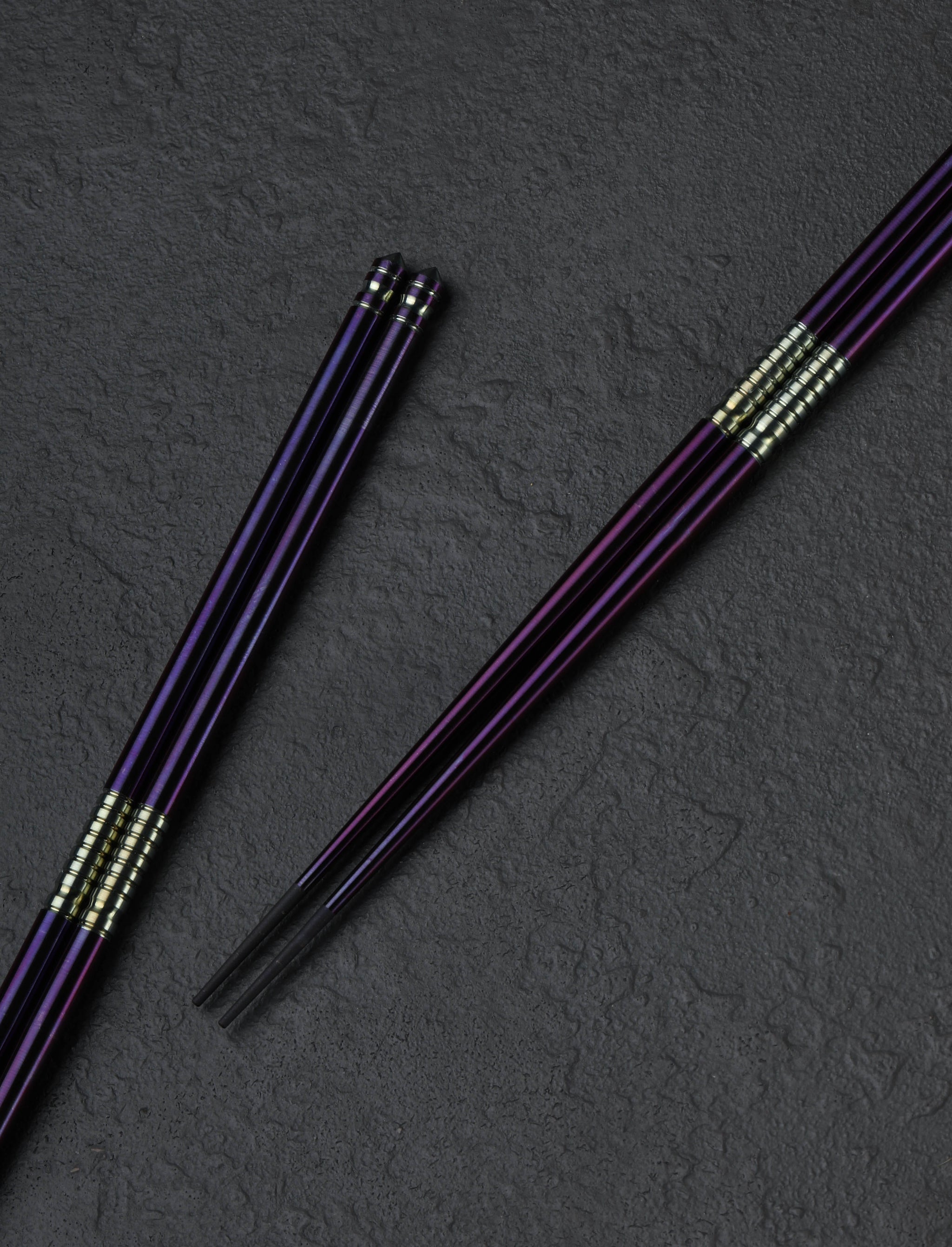 Eatingtools + Si Golraine Chopsticks TiStix Two-of-a-Kind Sets