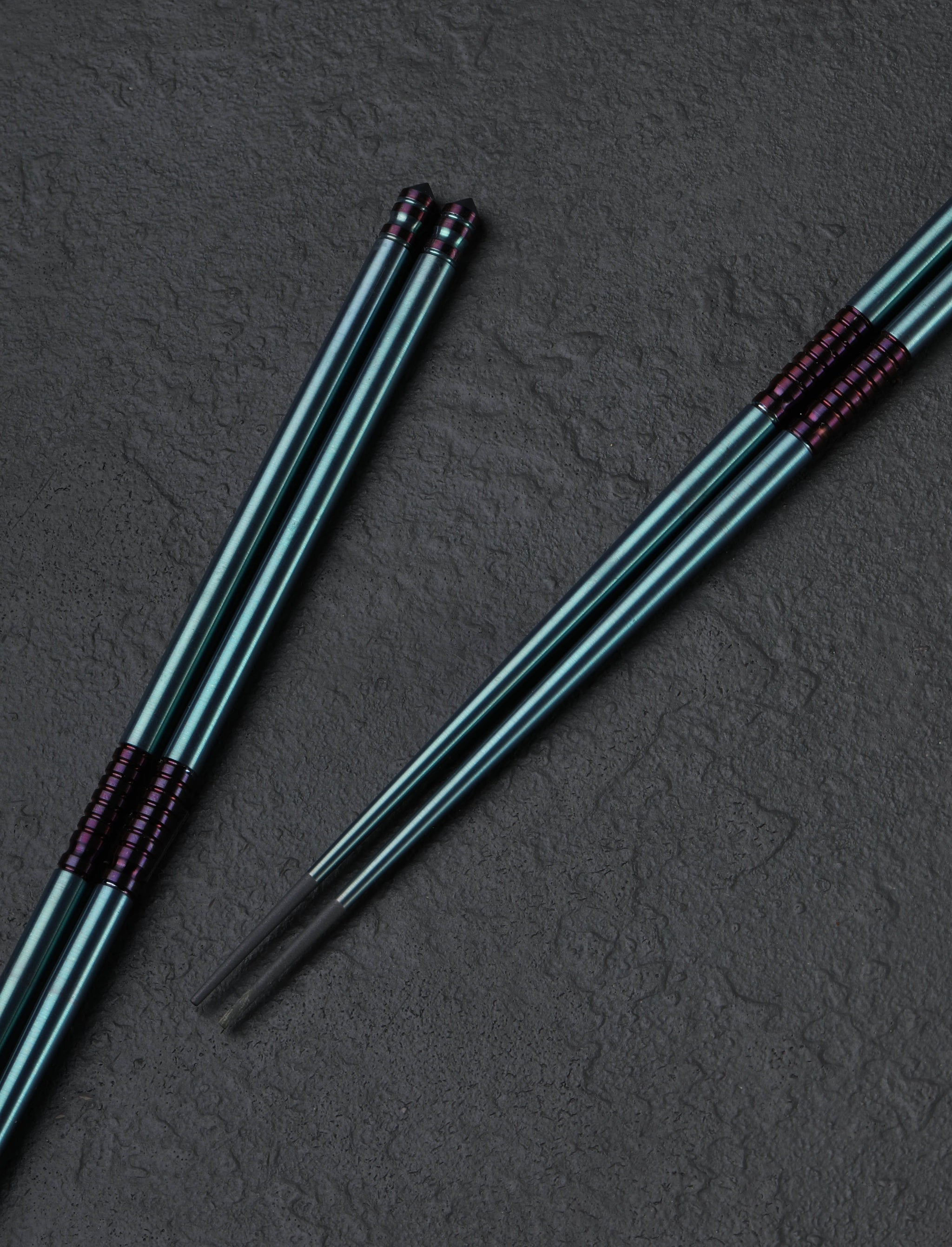 Eatingtools + Si Golraine Chopsticks TiStix Two-of-a-Kind Sets