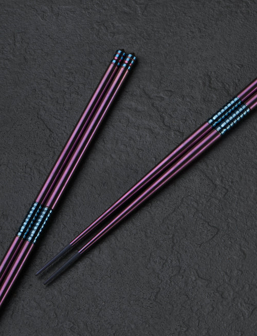 Eatingtools + Si Golraine Chopsticks TiStix Two-of-a-Kind Sets