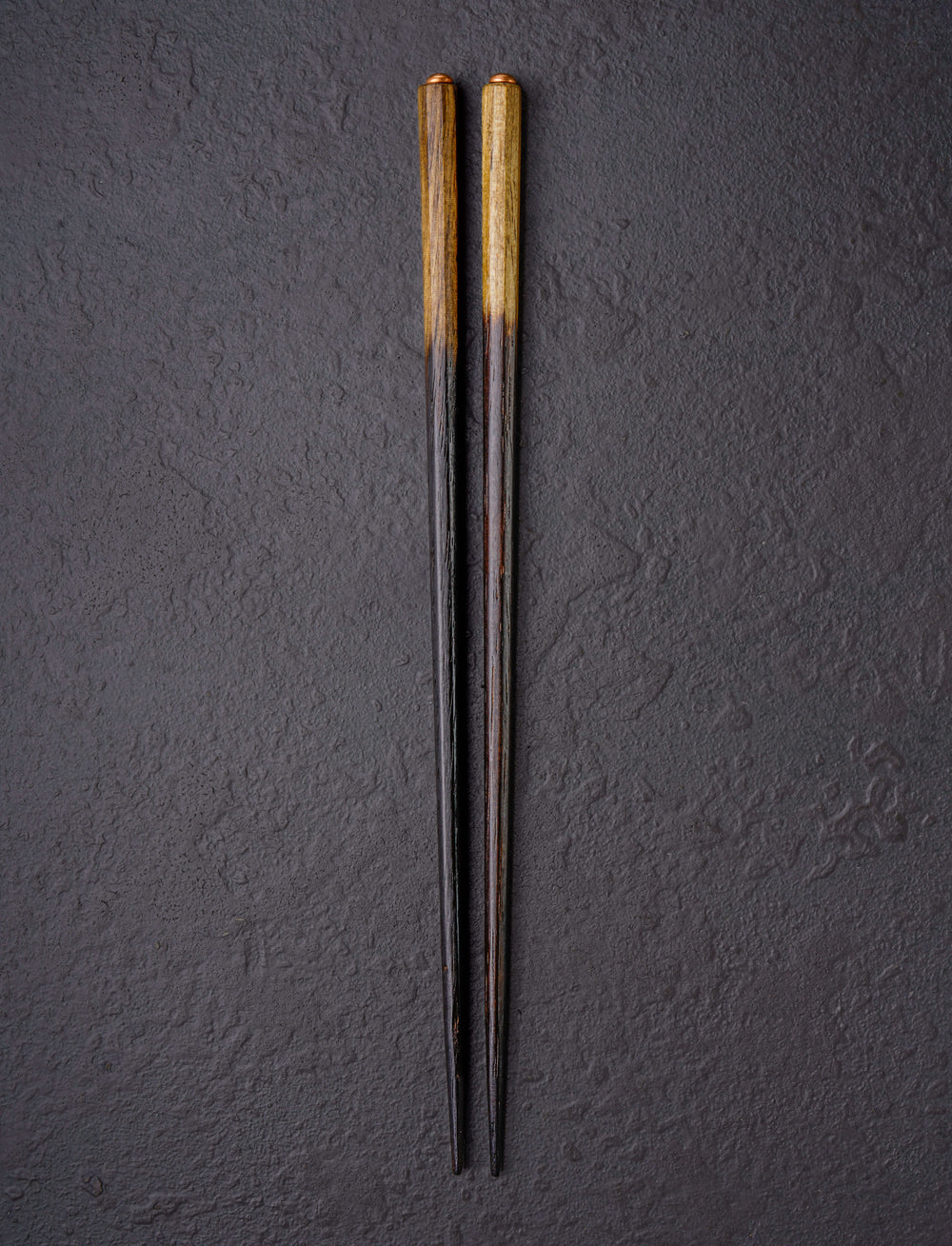 Eric & Lori Wright - Georgia Chopsticks No Rest - Copper Persimmon Chopsticks