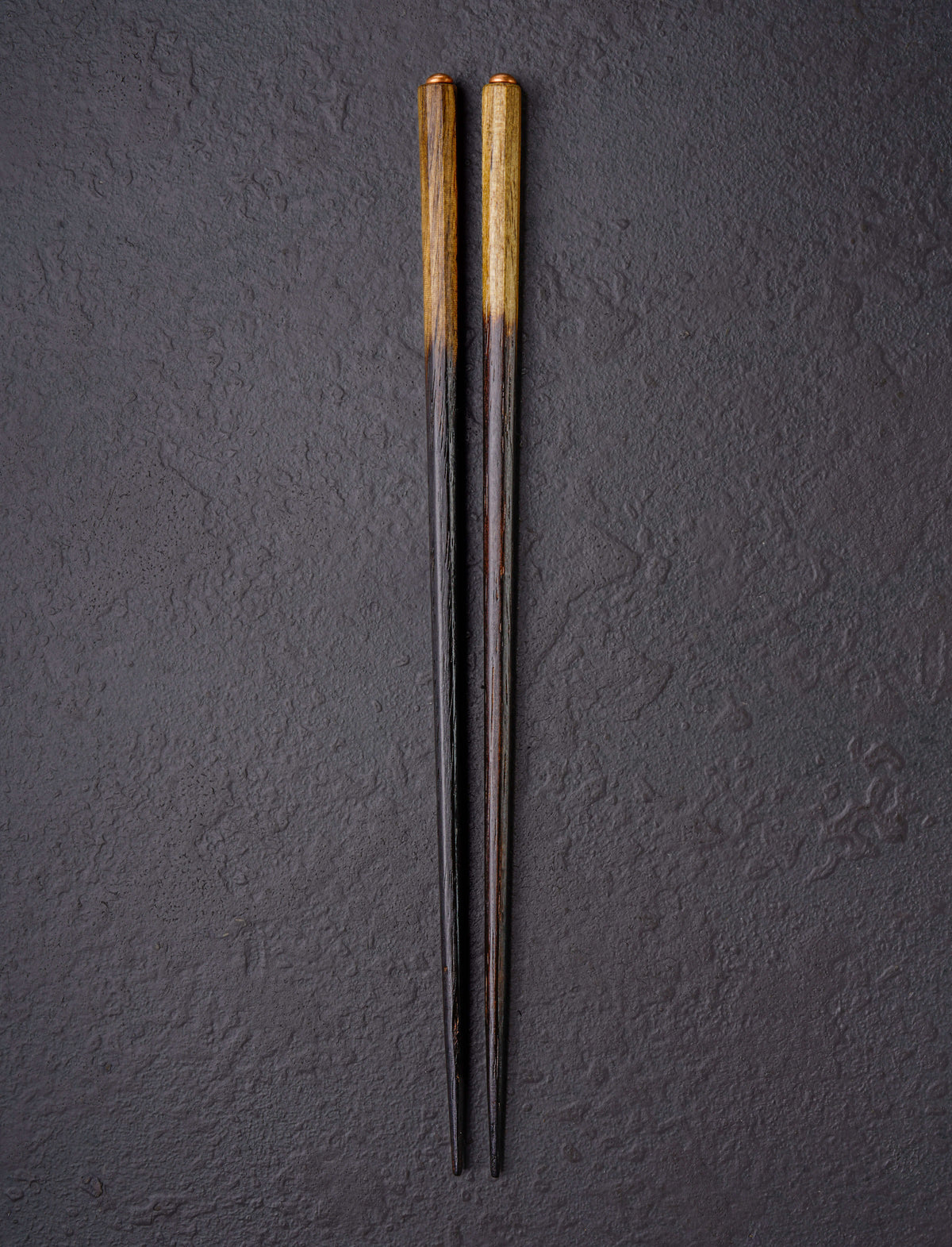 Eric & Lori Wright - Georgia Chopsticks No Rest - Copper Persimmon Chopsticks