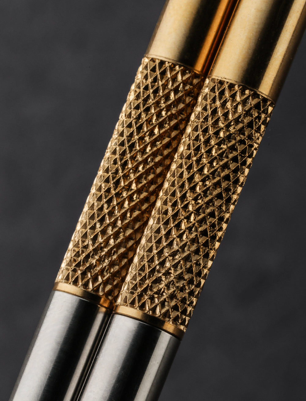 Guillaume Bonici - France Chopsticks Turned Brass & Steel Chopsticks
