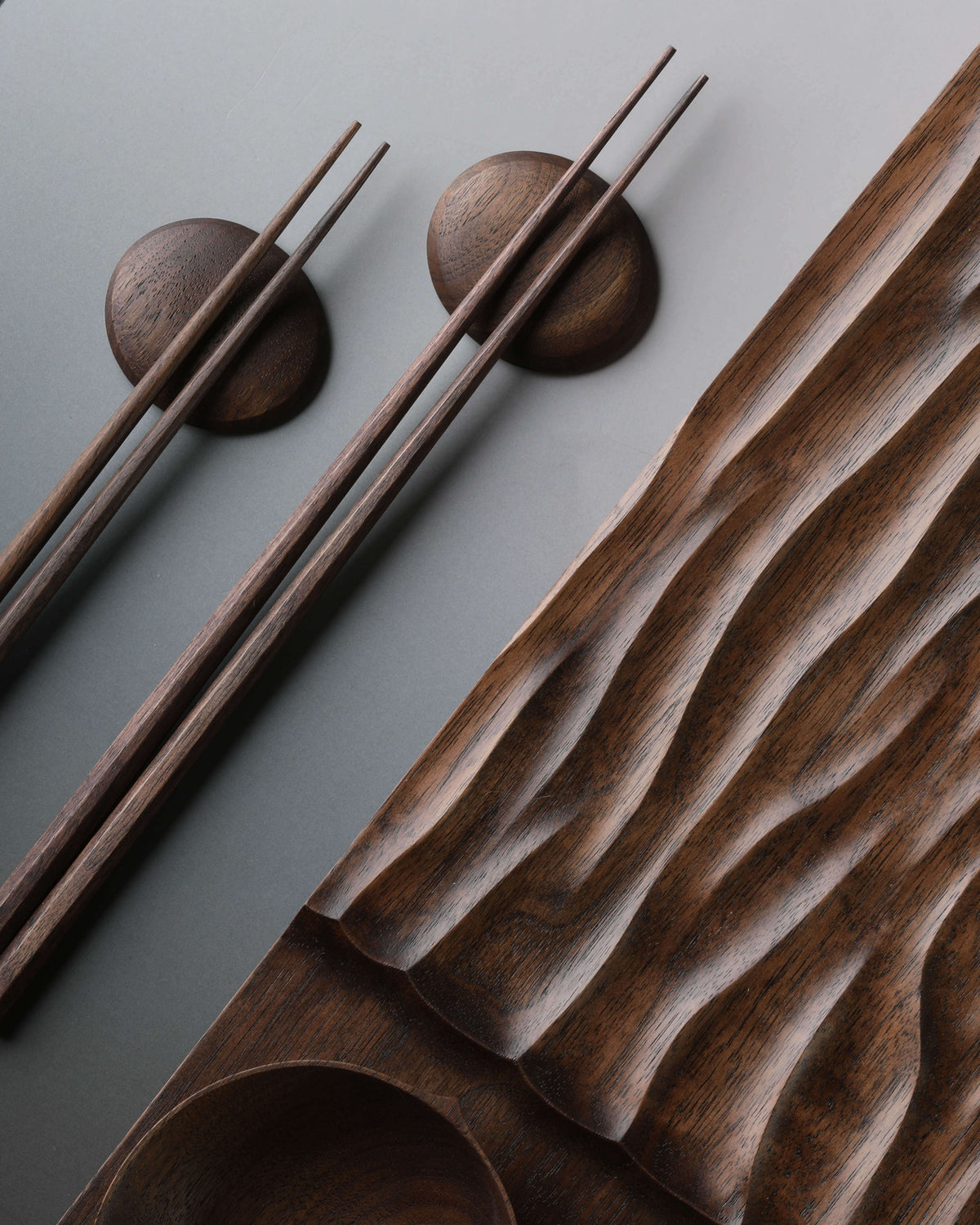 Luke Hope - London & Central Vietnam Chopsticks Hope Black Walnut Chopsticks & Rest