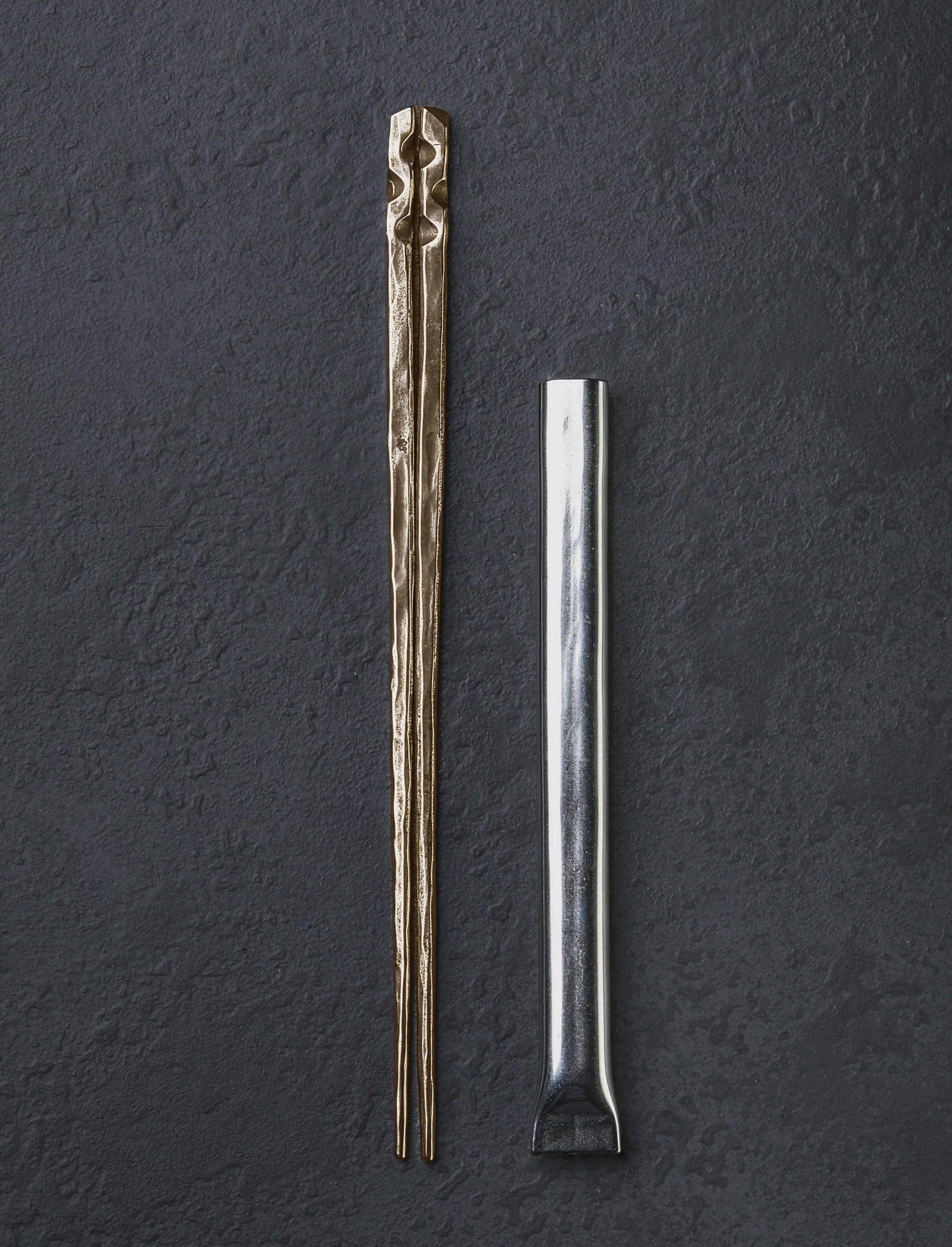 Stefanie Dueck - Canada Chopsticks Brass Notch Chopsticks