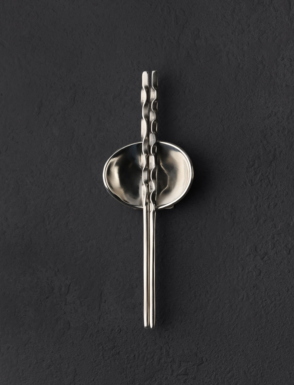 Stephen Fitz Gerald - California Chopsticks Chopsticks + Bowl Forged Steel Chopsticks & Sauce Dish