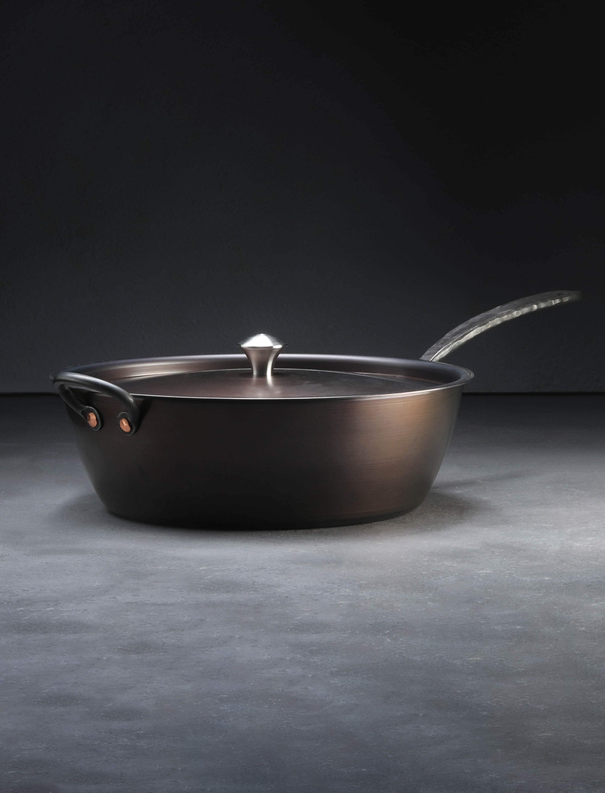 Alex Pole - United Kingdom Cookware Carbon & Copper Sauté Skillet