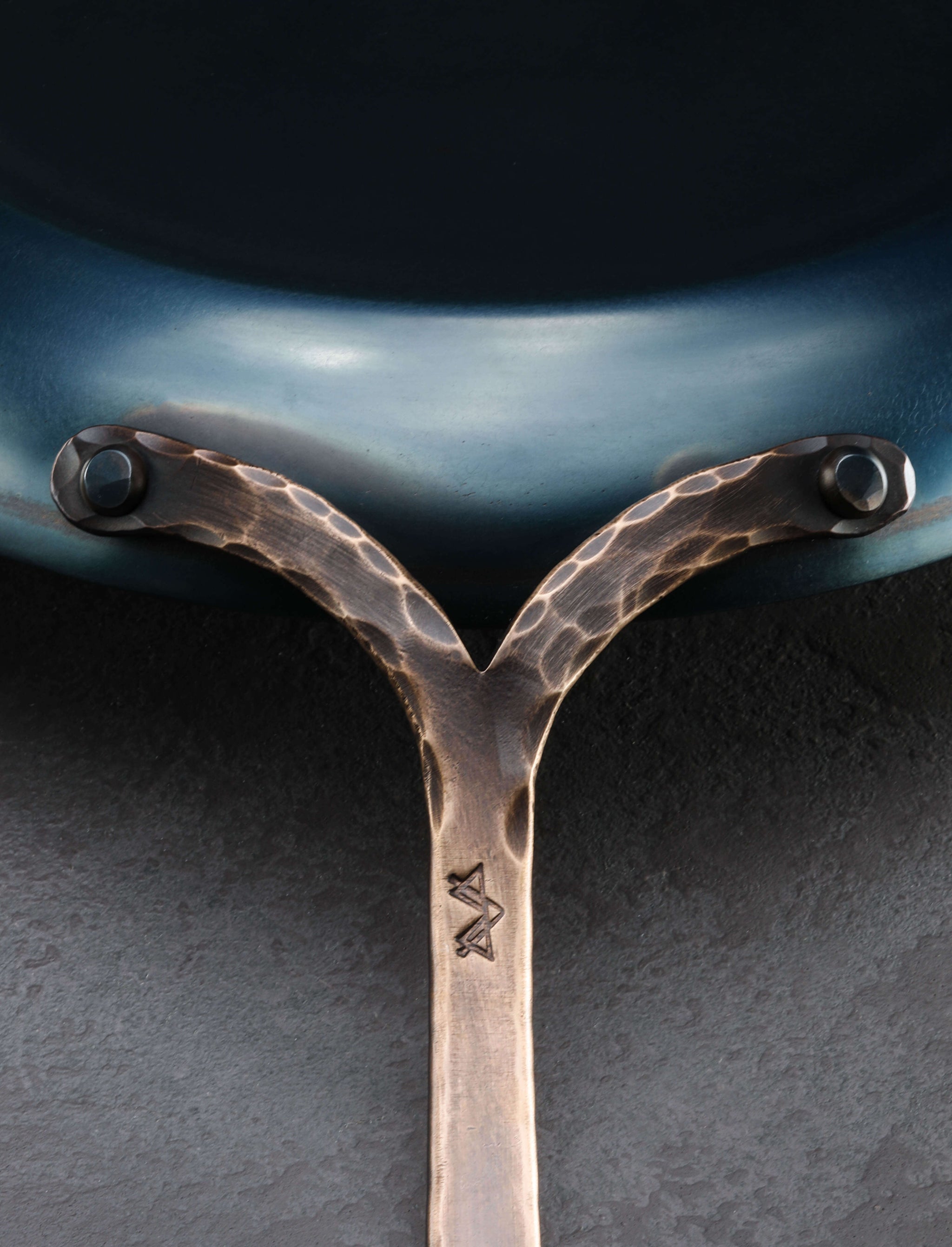 Blanc Creatives - Virginia Cookware Bronze Handle Pro Skillet