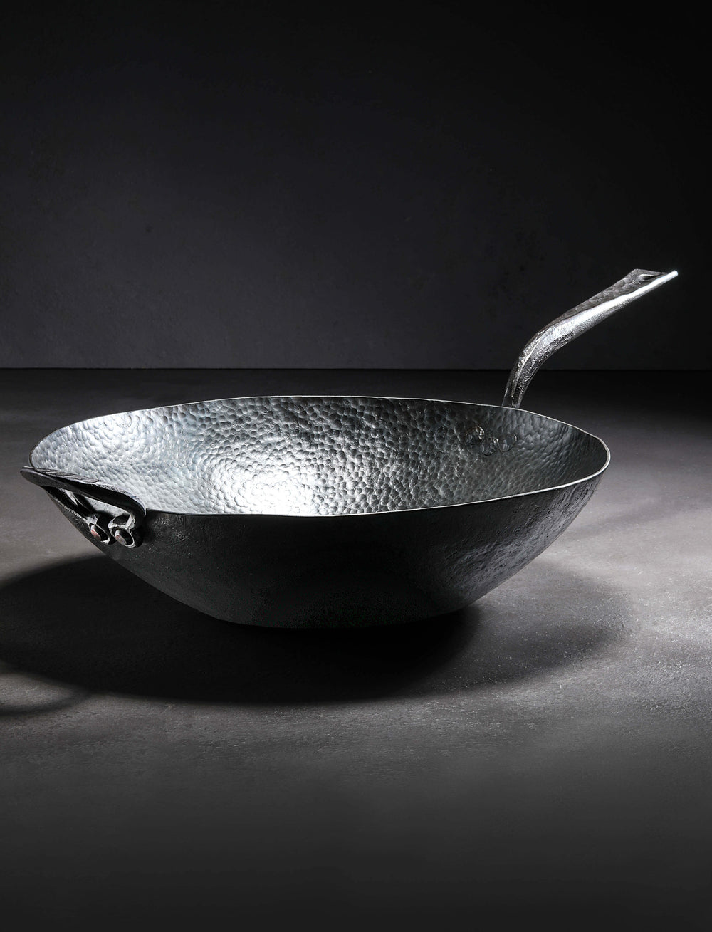 Kehoe Carbon Cookware - California Cookware Kehoe Forged Carbon Steel Wok
