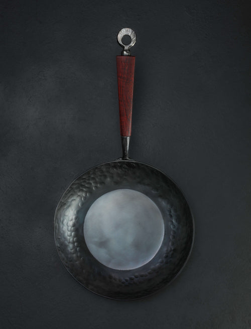 Kehoe Carbon Cookware - California Cookware Kehoe Padauk Edition Frying Saucer