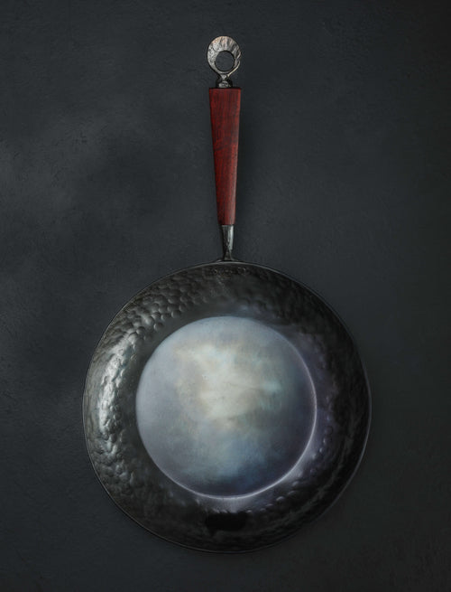 Kehoe Carbon Cookware - California Cookware Kehoe Padauk Edition Frying Saucer