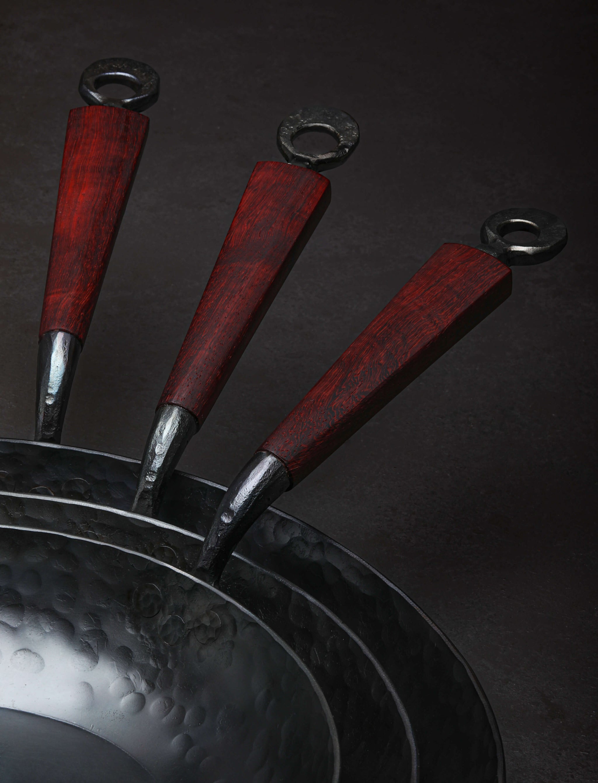 Kehoe Carbon Cookware - California Cookware Kehoe Padauk Edition Frying Saucer