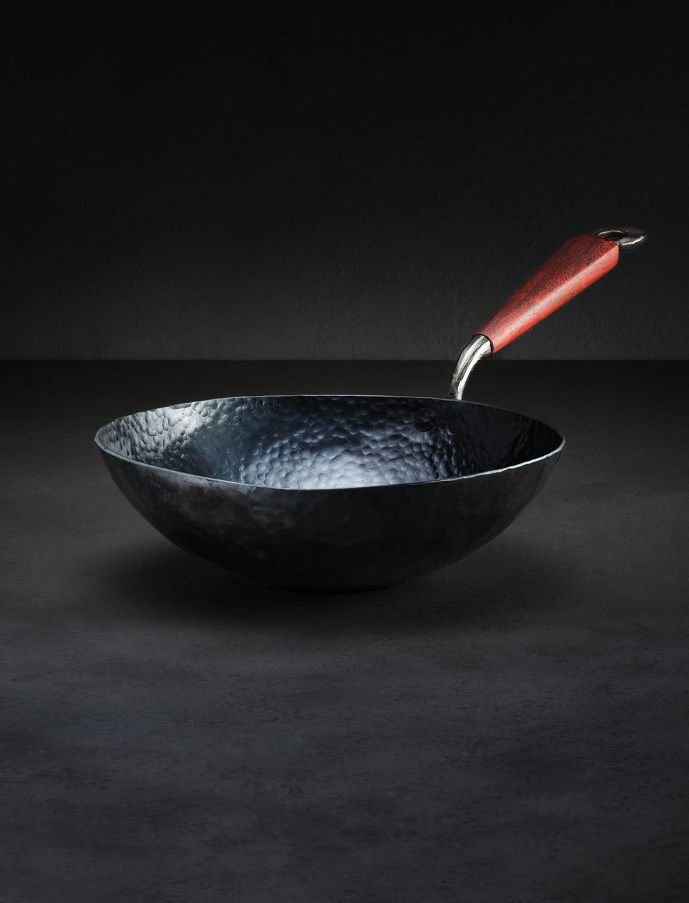 Kehoe Carbon Cookware - California Cookware Kehoe Padauk Edition Mini-Wok