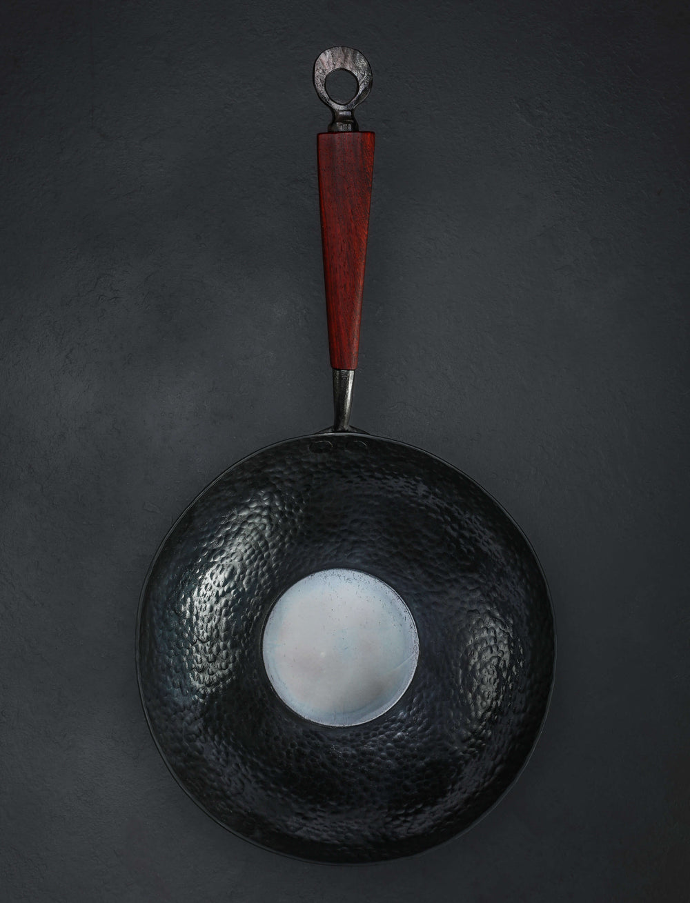 Kehoe Carbon Cookware - California Cookware Kehoe Padauk Edition Mini-Wok