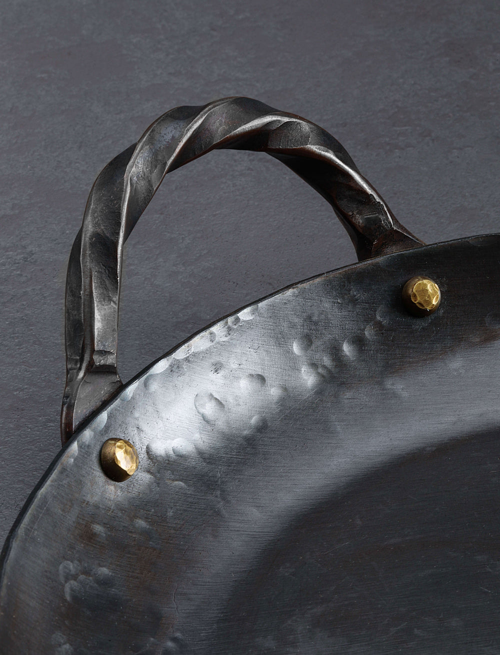 Stage Coach Farm Forge - Oregon Cookware 13" Silver Carbon Steel Roasting Pan