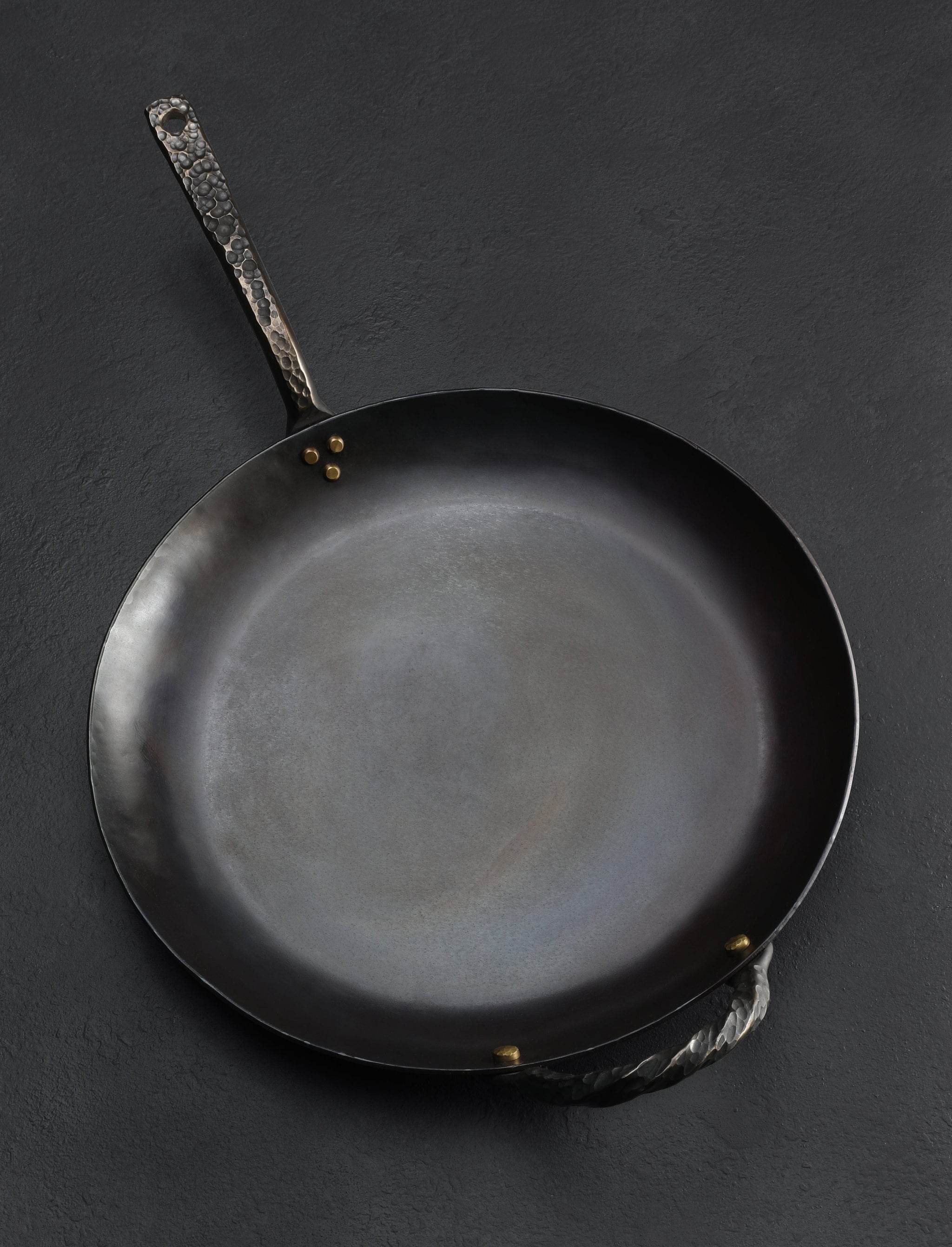 9 Inch Forged Carbon Steel Skillet — Shira Forge